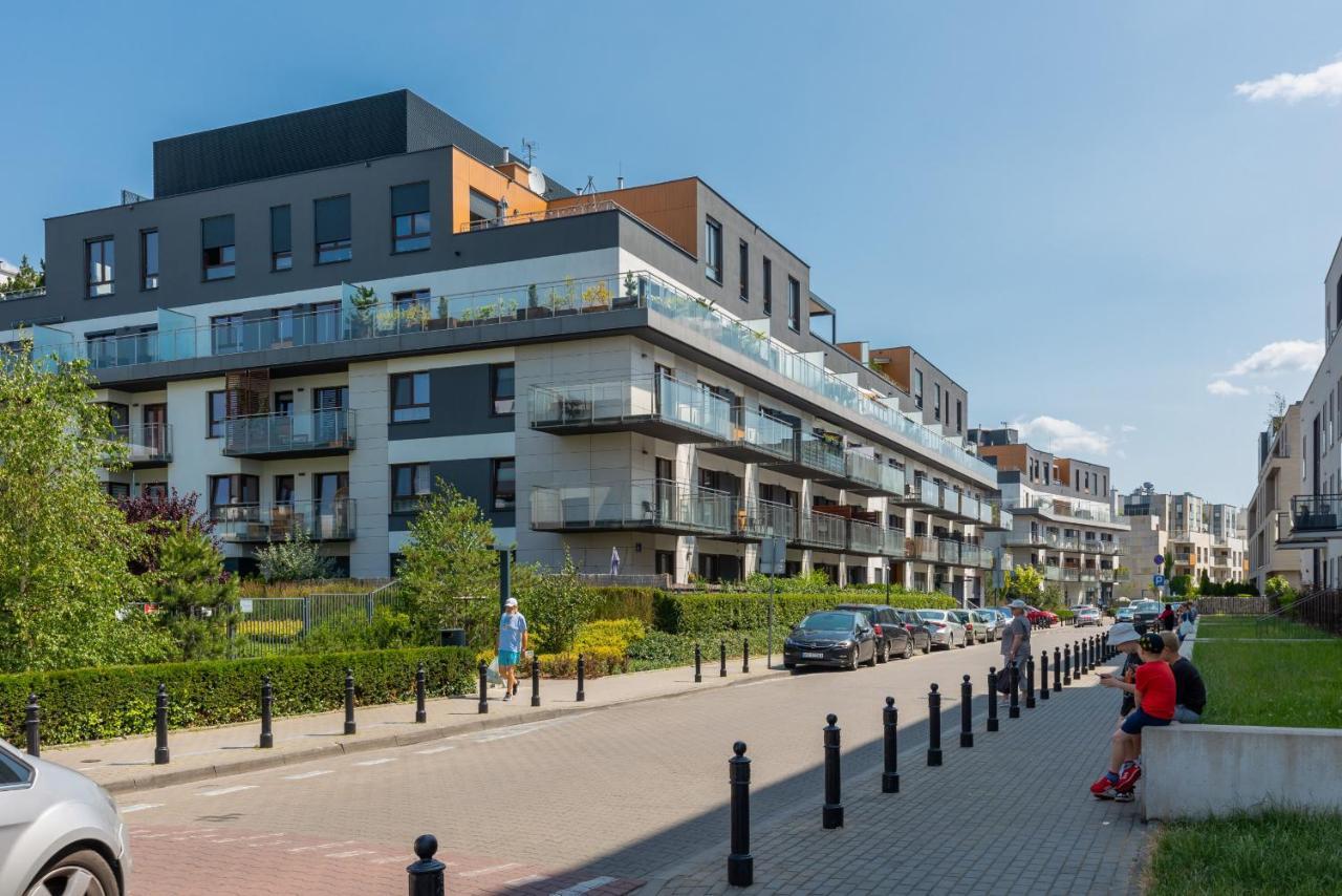 Sarmacka Apartment With Balcony Warsaw Wilanow By Noclegi Renters Dış mekan fotoğraf