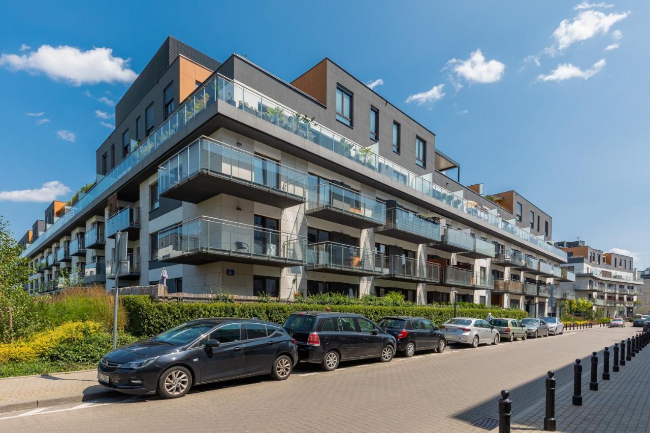 Sarmacka Apartment With Balcony Warsaw Wilanow By Noclegi Renters Dış mekan fotoğraf
