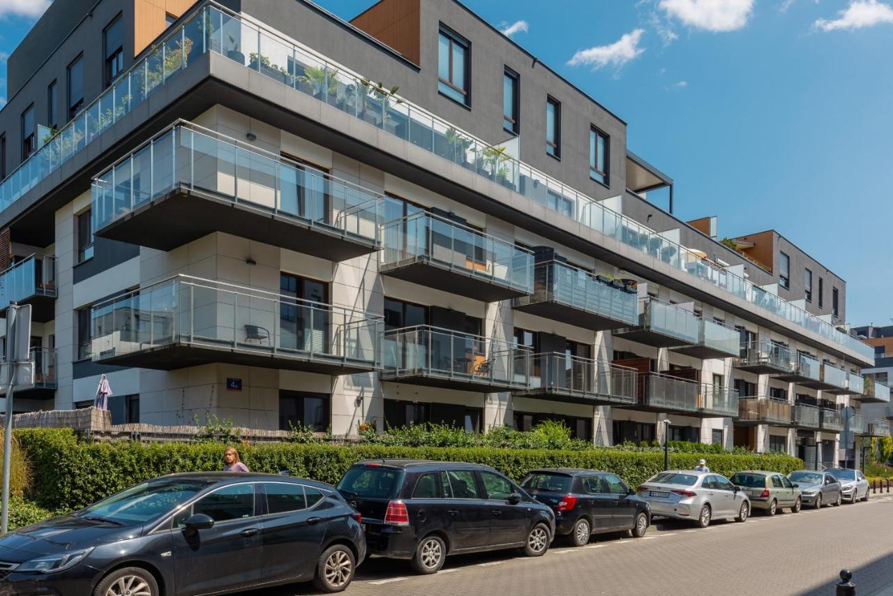 Sarmacka Apartment With Balcony Warsaw Wilanow By Noclegi Renters Dış mekan fotoğraf