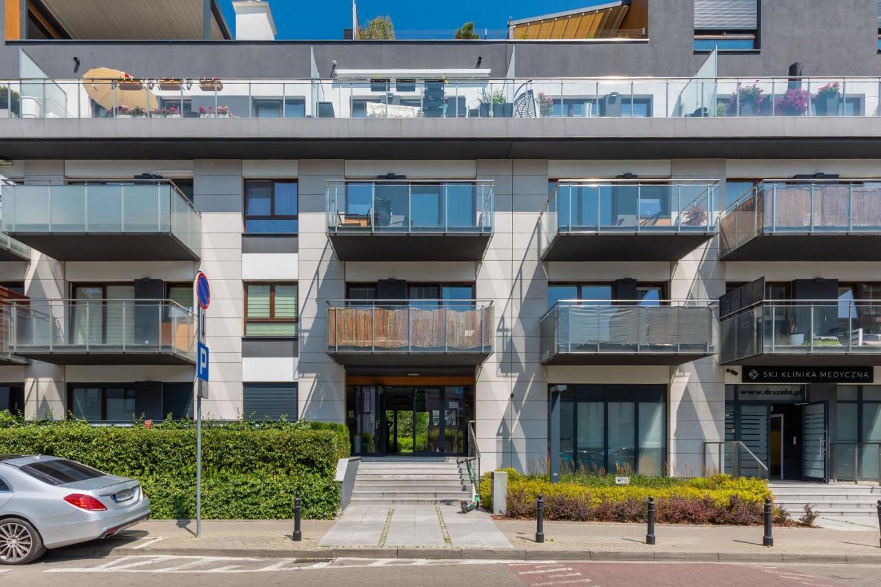 Sarmacka Apartment With Balcony Warsaw Wilanow By Noclegi Renters Dış mekan fotoğraf